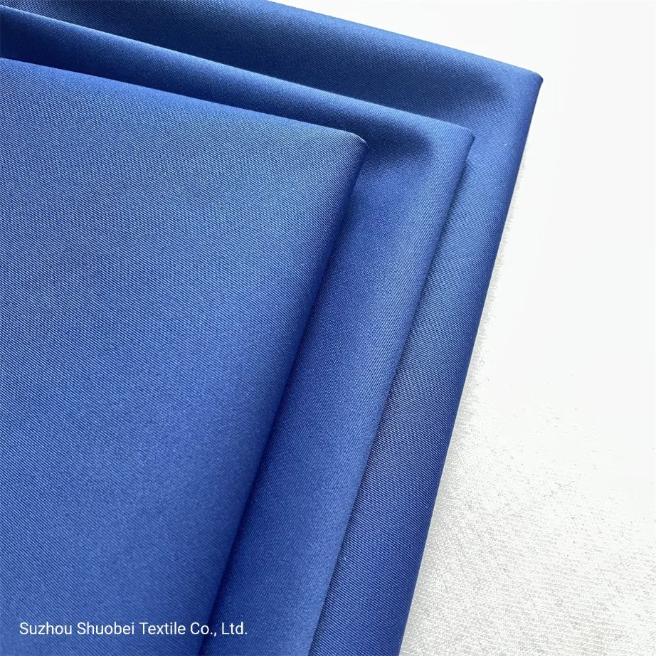 100%Polyester 50d 2/1 Twill Pongee Fabric Combined PU Transfer Film for Down Coat