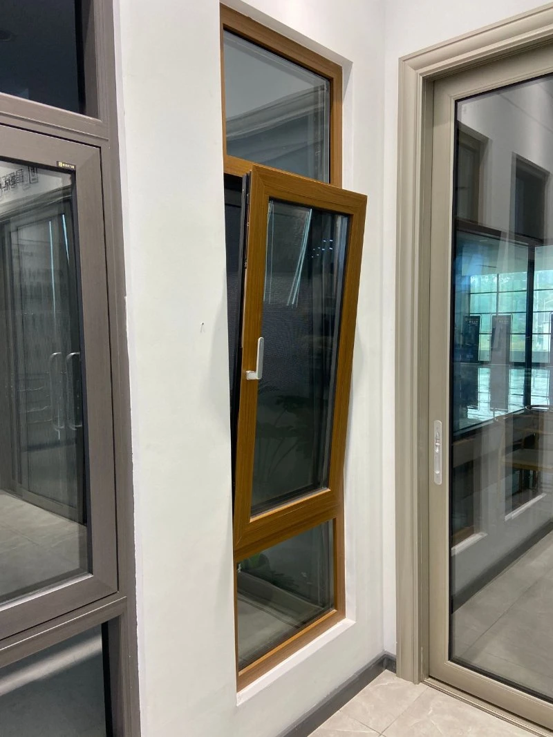 Double Glazed European Style Aluminum Casement Window