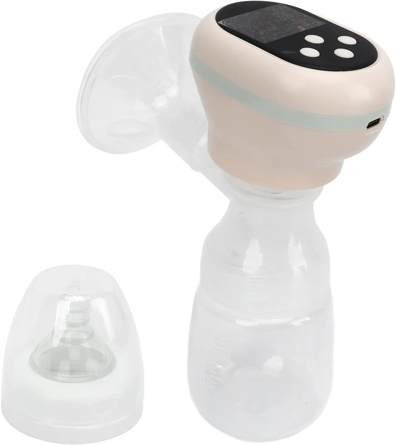 Electric Breast Pump with Soft and Comfortable Massage Cushion