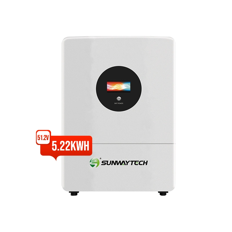 Sunway Best Selling 18650 5kw 10kw LiFePO4 Inverter Solar Battery Cells Lithium Ion Pack Lithium Ion Phosphate Batteries Charging Voltage Shoto with BMS
