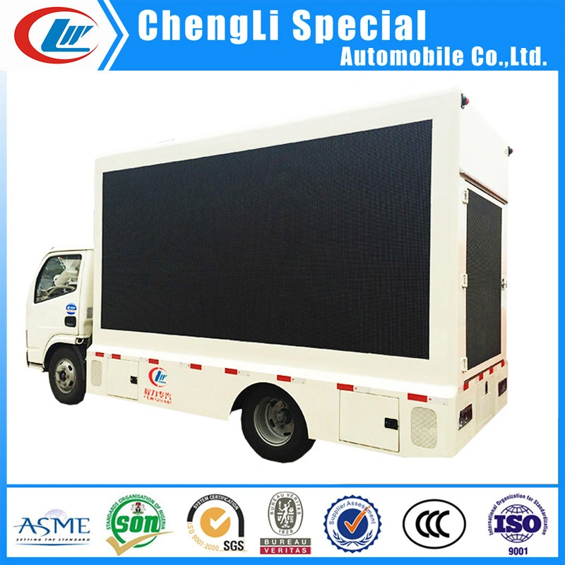 Outdoor LED Digital Advertisement Full Color Rolling Screen Truck for Sale