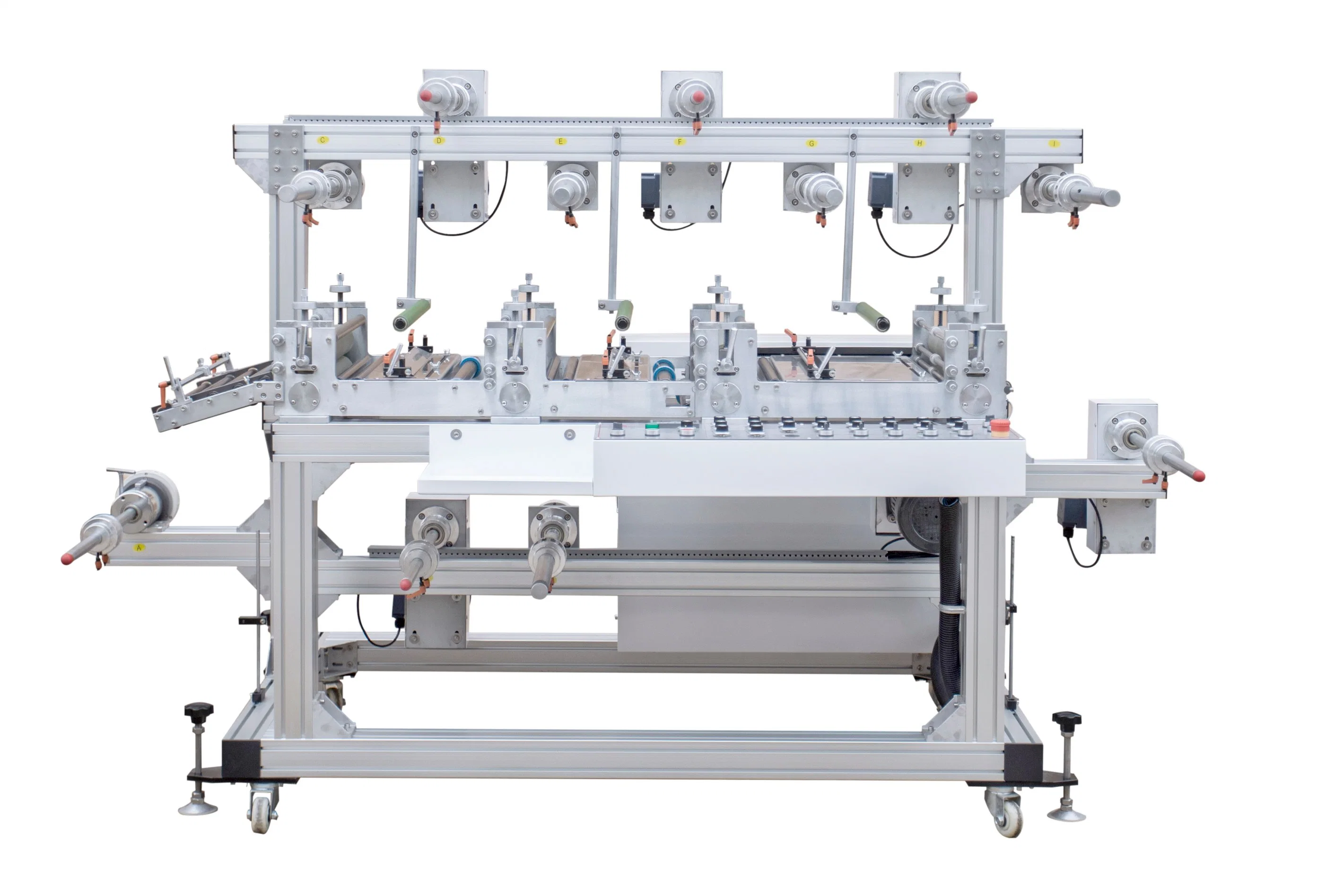 Three Groups Multilayer Stripes 420 Laminating Machine Laminator