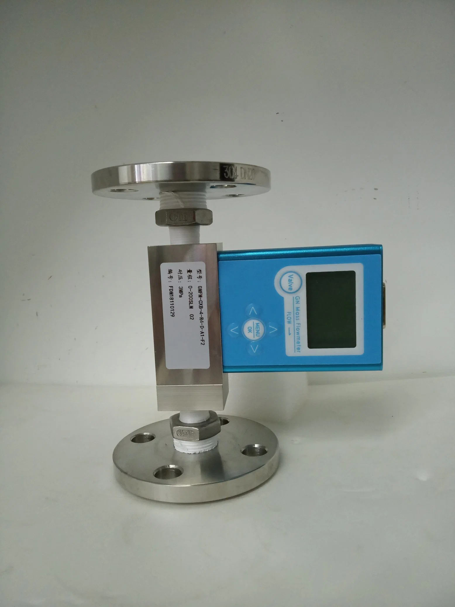 0-100L/Min 4 20mA RS485 Micro Liquid Coriolis Mass Flow Controller for Water