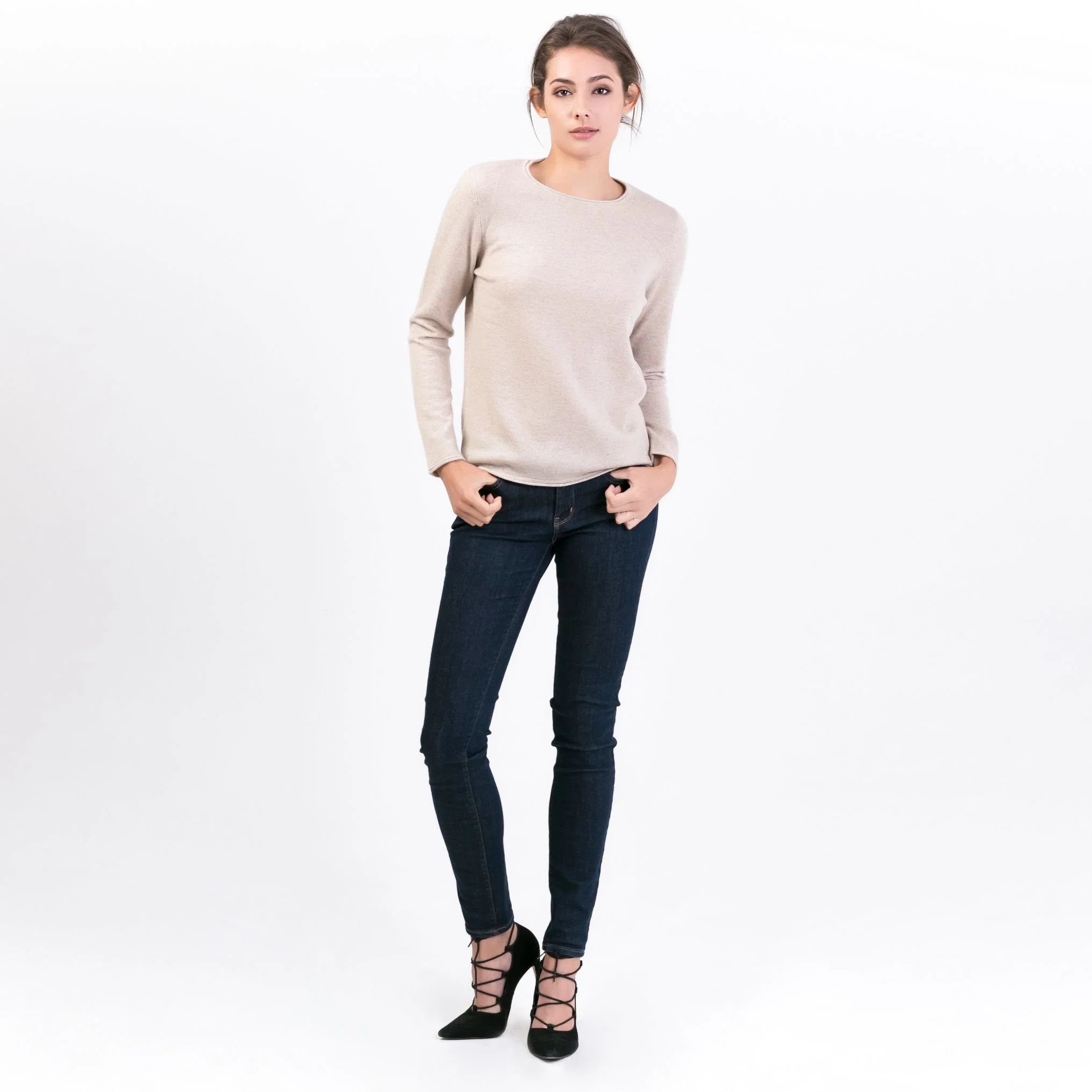 Pulls en cachemire classiques pour femmes