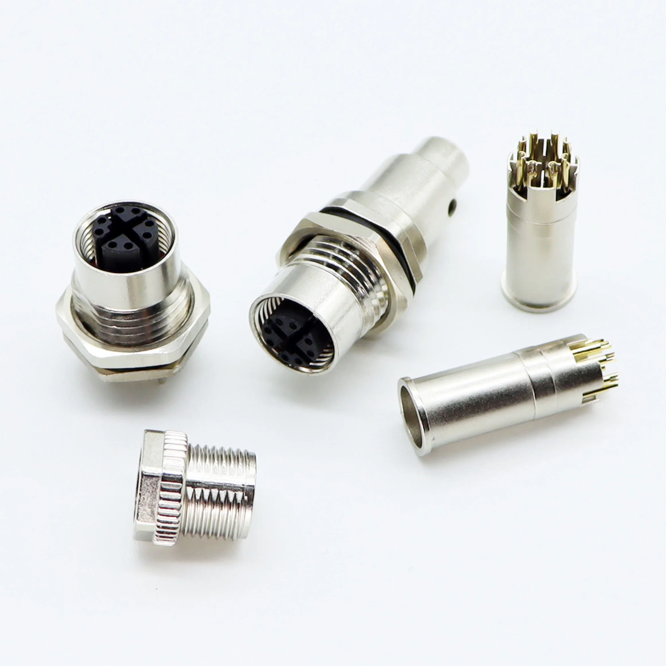M12 Plug Accessories Metal Rubber Core Sensor
