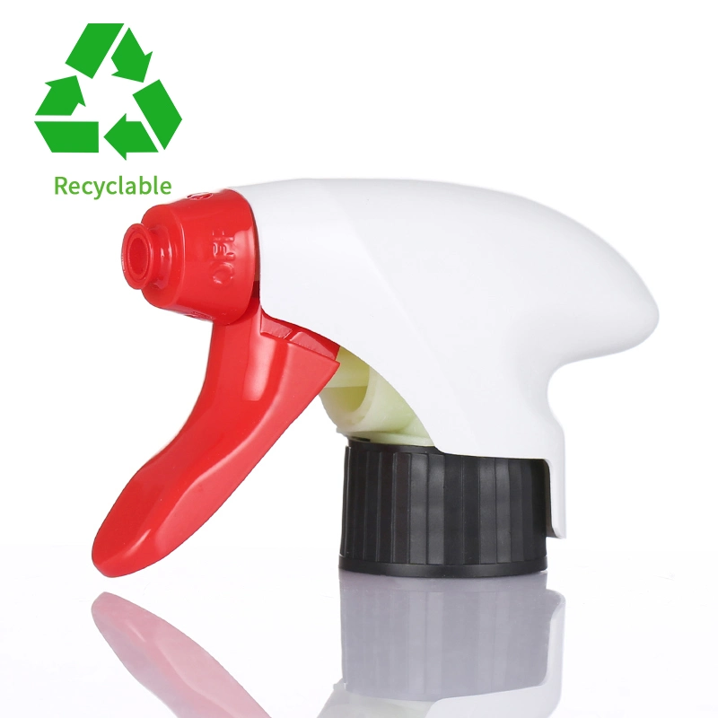 Plastic Product Recyclable and Degradable 30% up PCR Plastic Nozzle Cap Flip Top Cap Screw Sprayer SL-011c Spray Head