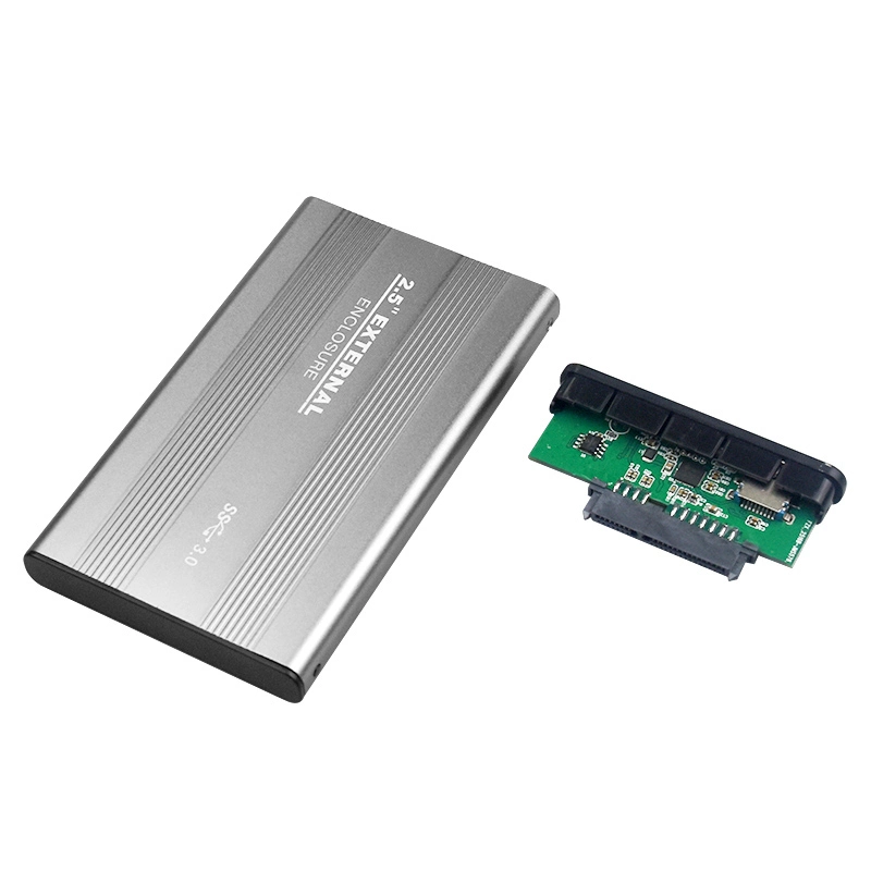 Boîtier de disque dur mobile USB3.0 à SATA de 2.5 pouces/SSD Boîtier de disque dur de 6 to avec prise en charge de 5 gbit/s.