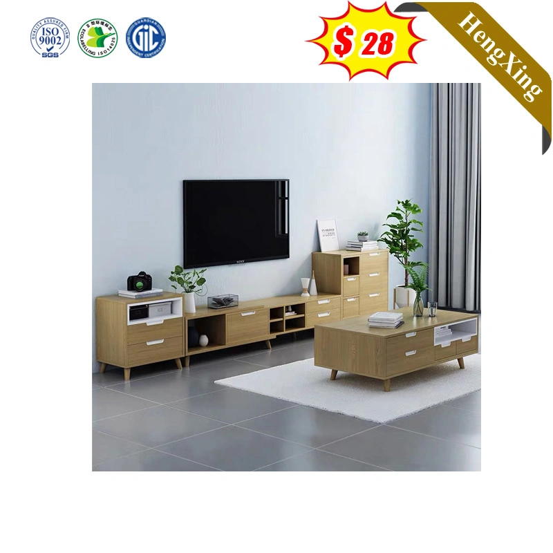 La moderna mesa de café simple hogar Muebles de Salón en madera laminada MDF Melamina de la Junta de Armario de pared Soporte de TV