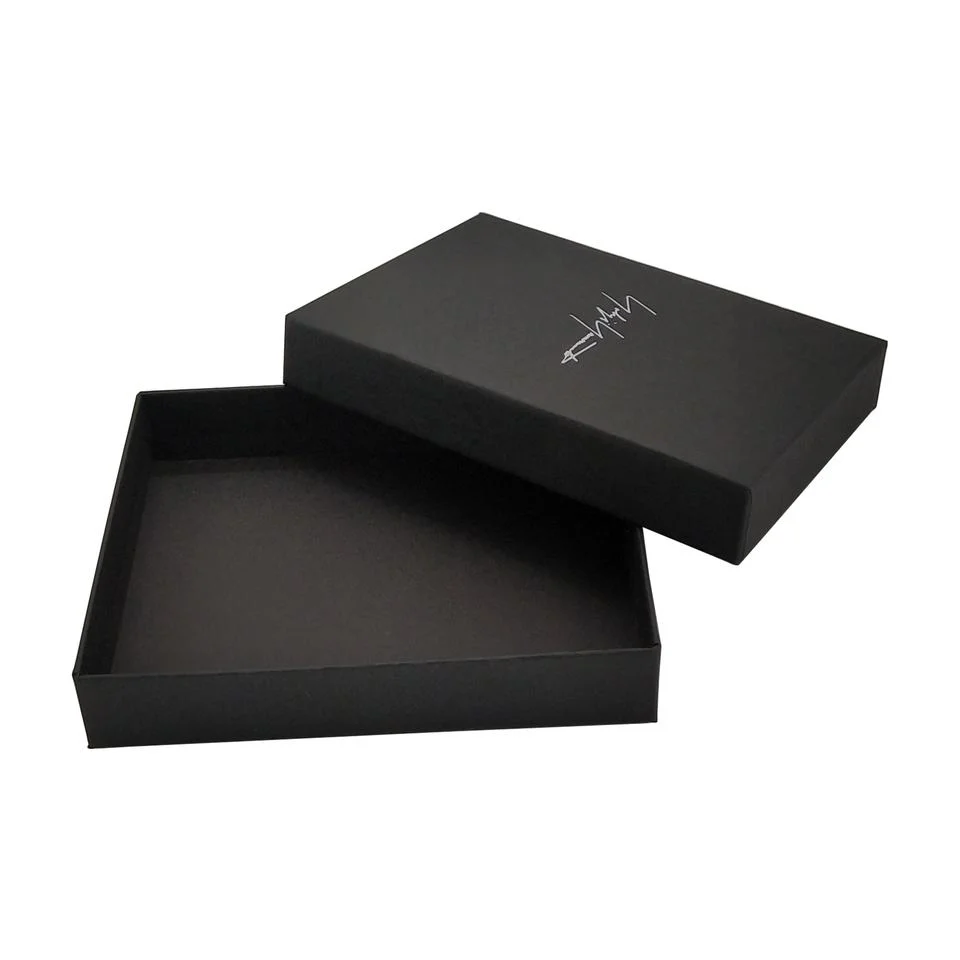 Custom Logo Bow Neck Tie Business Card Black Gift Box.