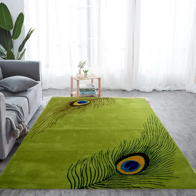 Peacock Design Carpet Nice Rugs Floor Rug Home Carpets