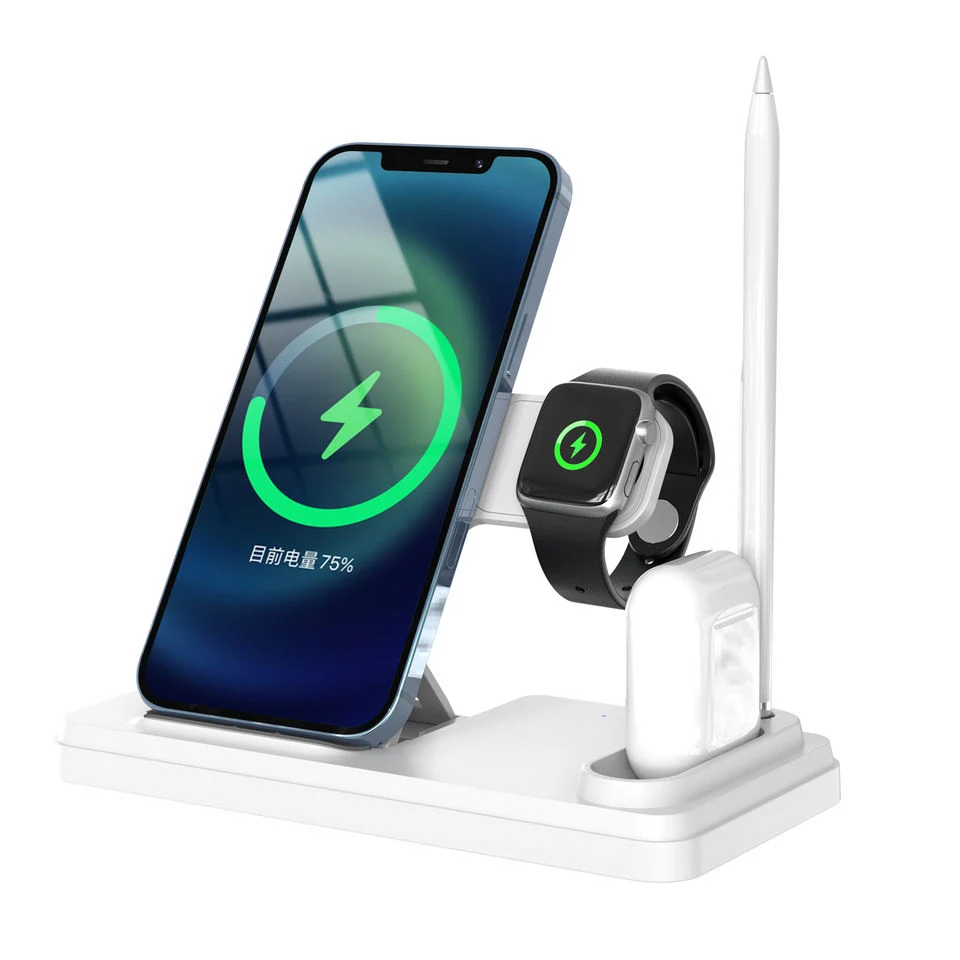 3in1 Wireless Charger Smart Gadgets Innovative Gifts Charger 4 in 1 Wireless Charging Stand Qi Fast Wireless Charger