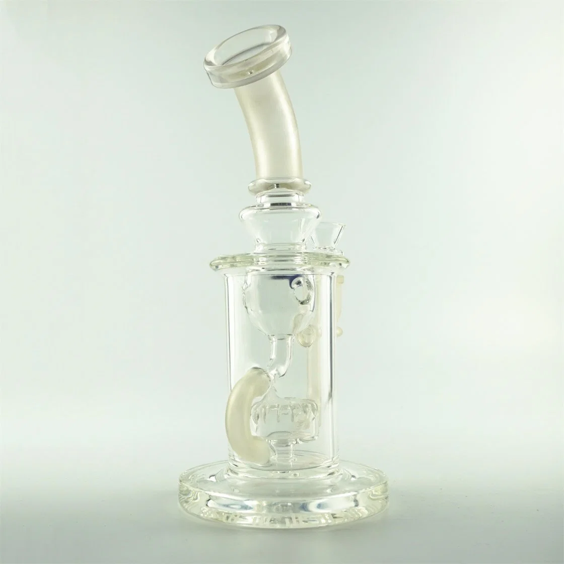 Clear Glass Straight Smoking Beaker Water Pipe