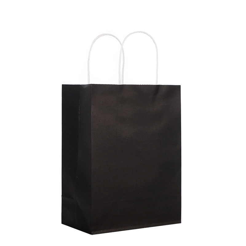 Eco-Friendly Custom Reusable Twist Handle Printed Paper Bag