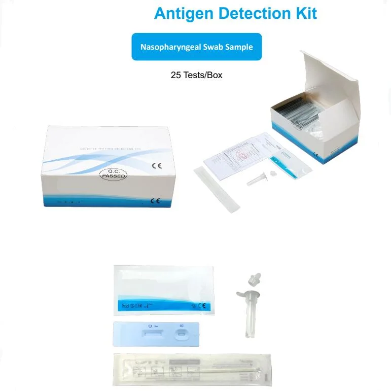 CE Approved New Gene Coil Antigen Self-Test, Non-Professional Test, Home Test Kit Sputum Test Self Testing Card