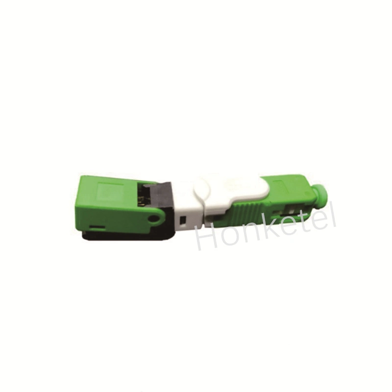 Fiber Optic Sc APC/Upc Fast Connector Quick Connector Assembly Optical Connector Fast Connector for Drop Cable