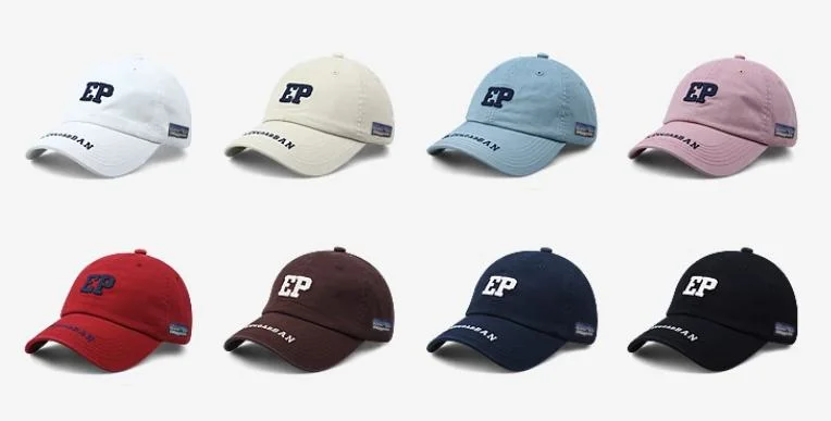 Wholesale/Supplier Cotton Twill Colorful High quality/High cost performance  Custom Logo Unisex Fashion Sun Hat Embroidery Logo Sports Cap