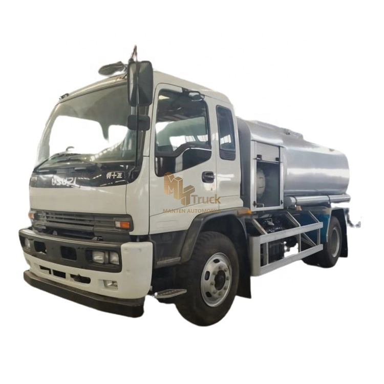 Isuzu Ftr 10 Cbm 4X2 10000L Oil Aircraft Refueling Vehicle 10000liters Aviation Helicopter Jet Refueler Dispensing Fuel Tank Truck