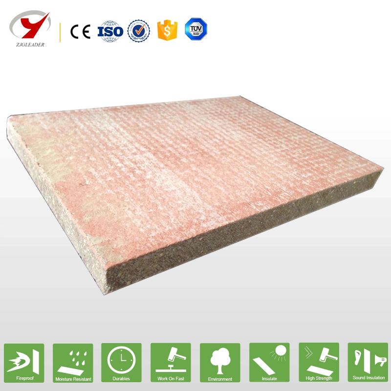 Fiber Glass Fireproof MGO Board, Wall Panel Building Material