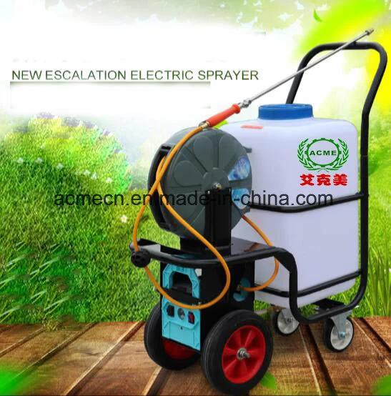 60L Hand Push Electric Sprayer Garden Orchard Pesticide Sprayer with Battery