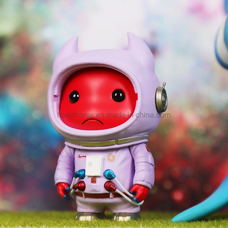 Personalisierte Angrybaby Astronaut PVC Kunststoff Puppe Fabrik Fashion Toy