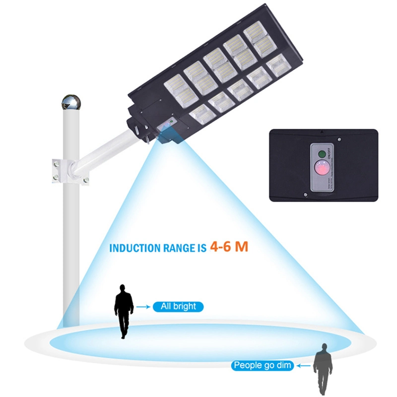 Wholesale/Supplier IP67 LED integrado Exterior Solar de carbono azul luminoso