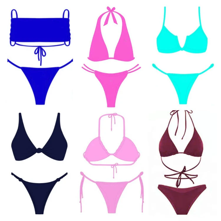 Fabricantes mujeres Diseño a medida Luxury Bikini Sexy Set Eco friendly Traje de baño ropa de playa