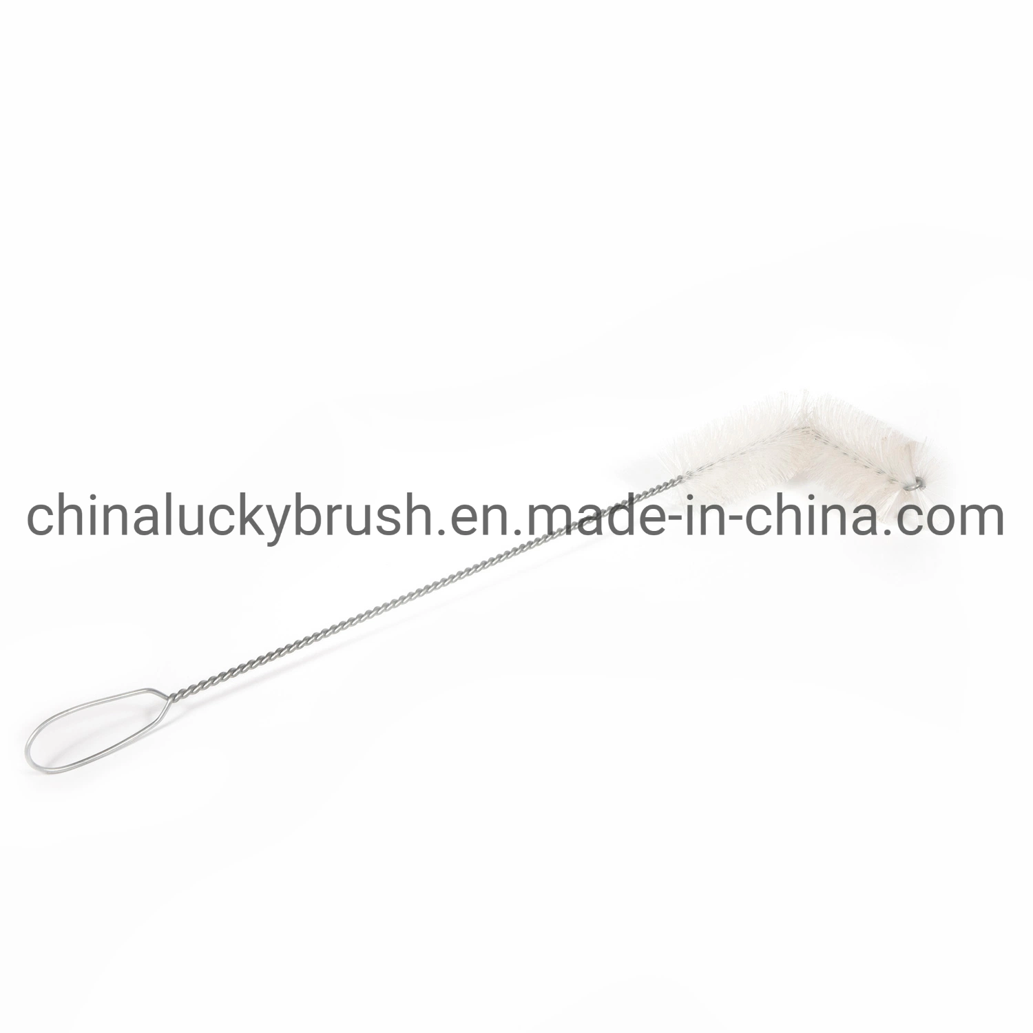 White Nylon Steel Handle Tube Brush (YY-192)