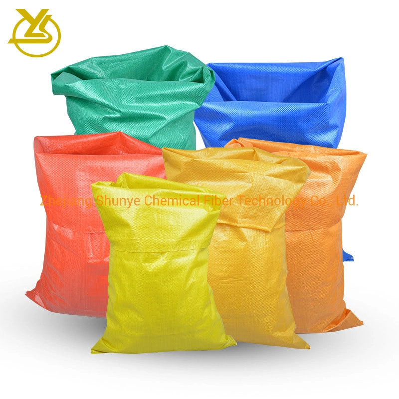 40kg 50kg Rice Fertilizer Animal Feed Packaging PP Woven Bag