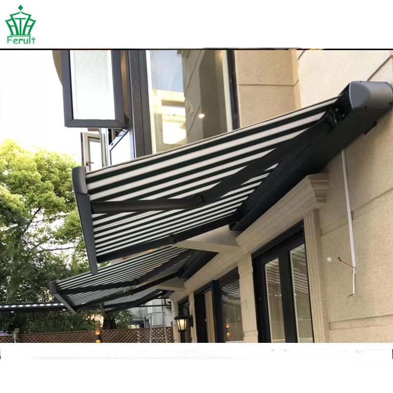 Full-Cassette Electric Remote Control Balcony Canopy Retractable Awning