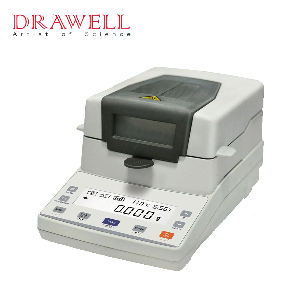 Dw-MW Series Laboratory Instruments Moisture Analyzer Tester Moisture Content Tester Moisture Meter Price