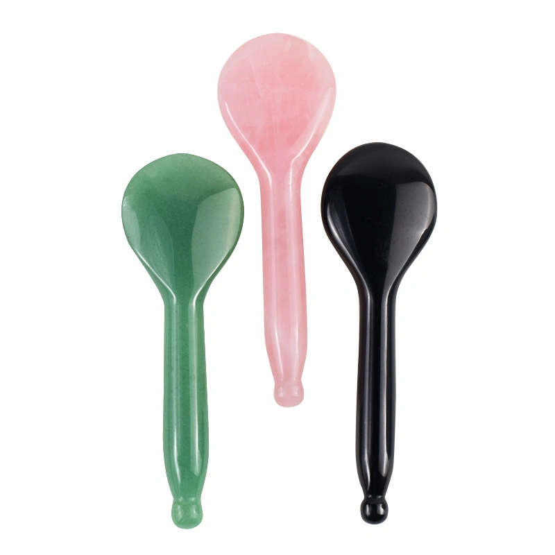 Raspador de massagem Pink Jade Acupoint Cha Sha