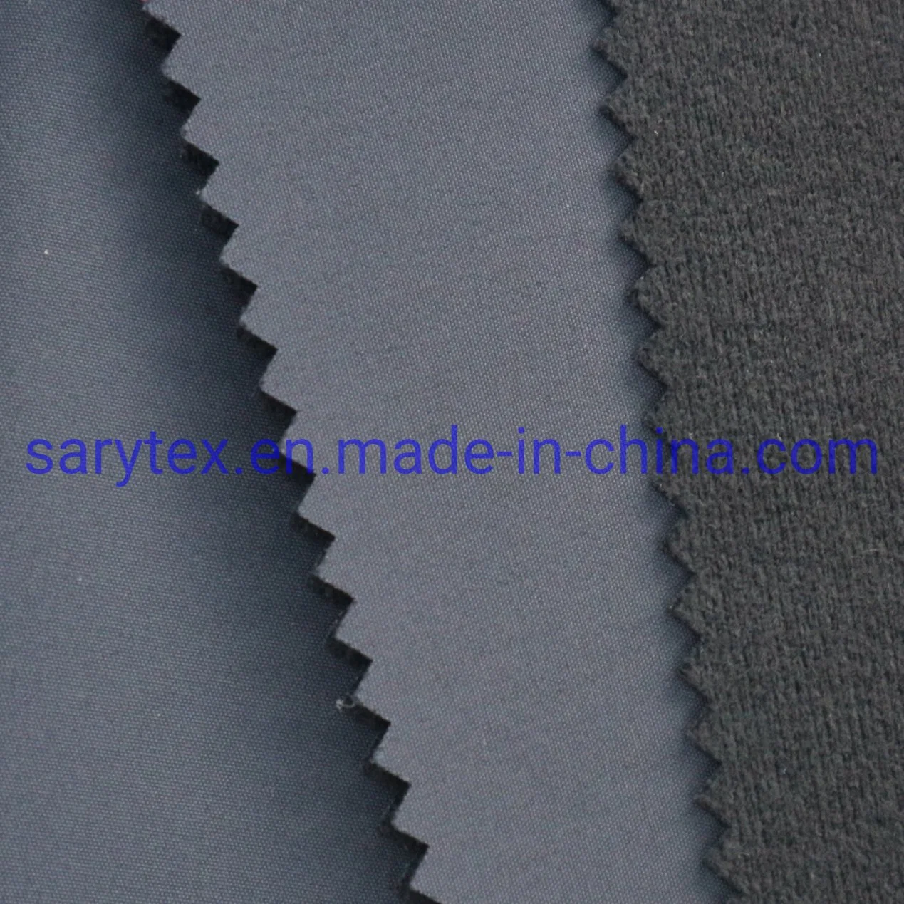 Nylon 2 Layers Stretch Fleece Bonded Functional Fabric