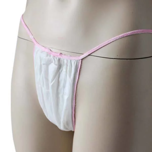 Disposable Ladies Underwear. Nonwoven SBPP Female&prime; S Underwear