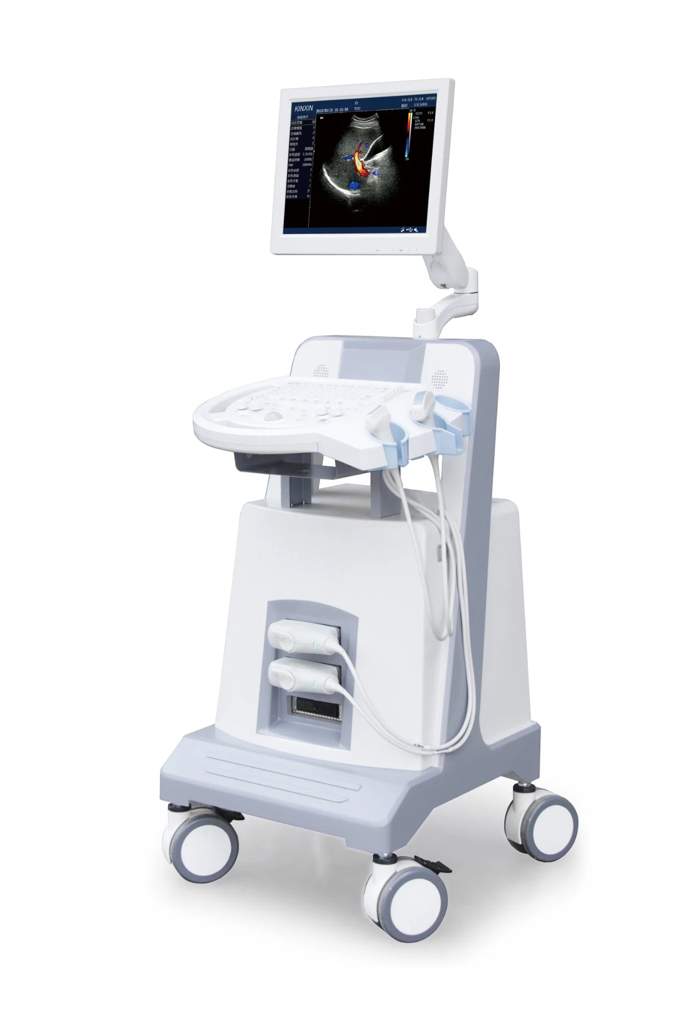 Dcu7 Color Doppler Ultrasound Scanner Trolley Type