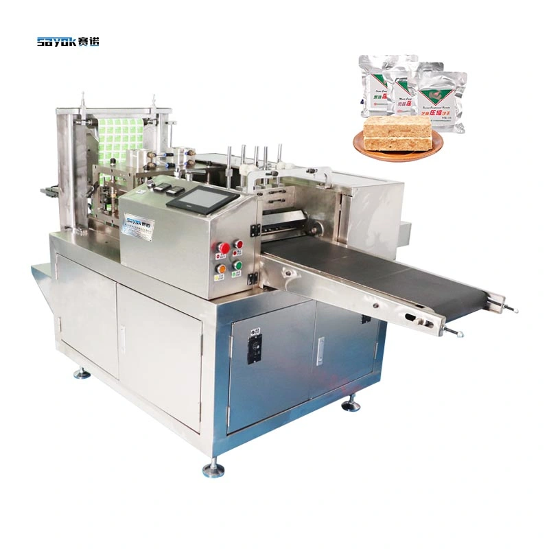 High Productivity Diet Compressed Biscuits Wrapping Four Side Seal Packing Machine