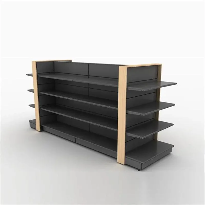 Retail Multi-Layers Iron Supermarket Shelf High quality/High cost performance  Used Gondola Store Shelves