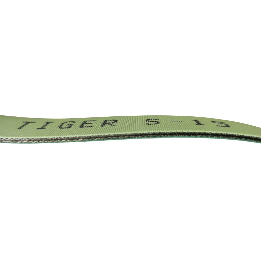 Tiger Fabricante 1,5Mm Verde Potência industrial de alta velocidade da correia de transmissão para a máquina de papel e impressão