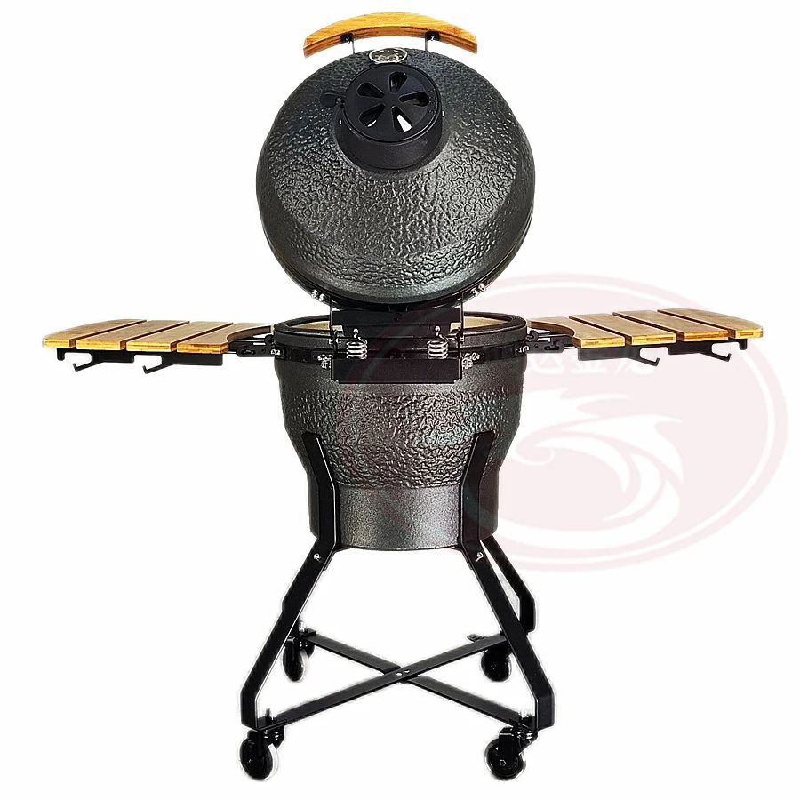 Large Backyard Party Ceramic Outdoor BBQ Garden Charcoal Barbecue Grill Kamado