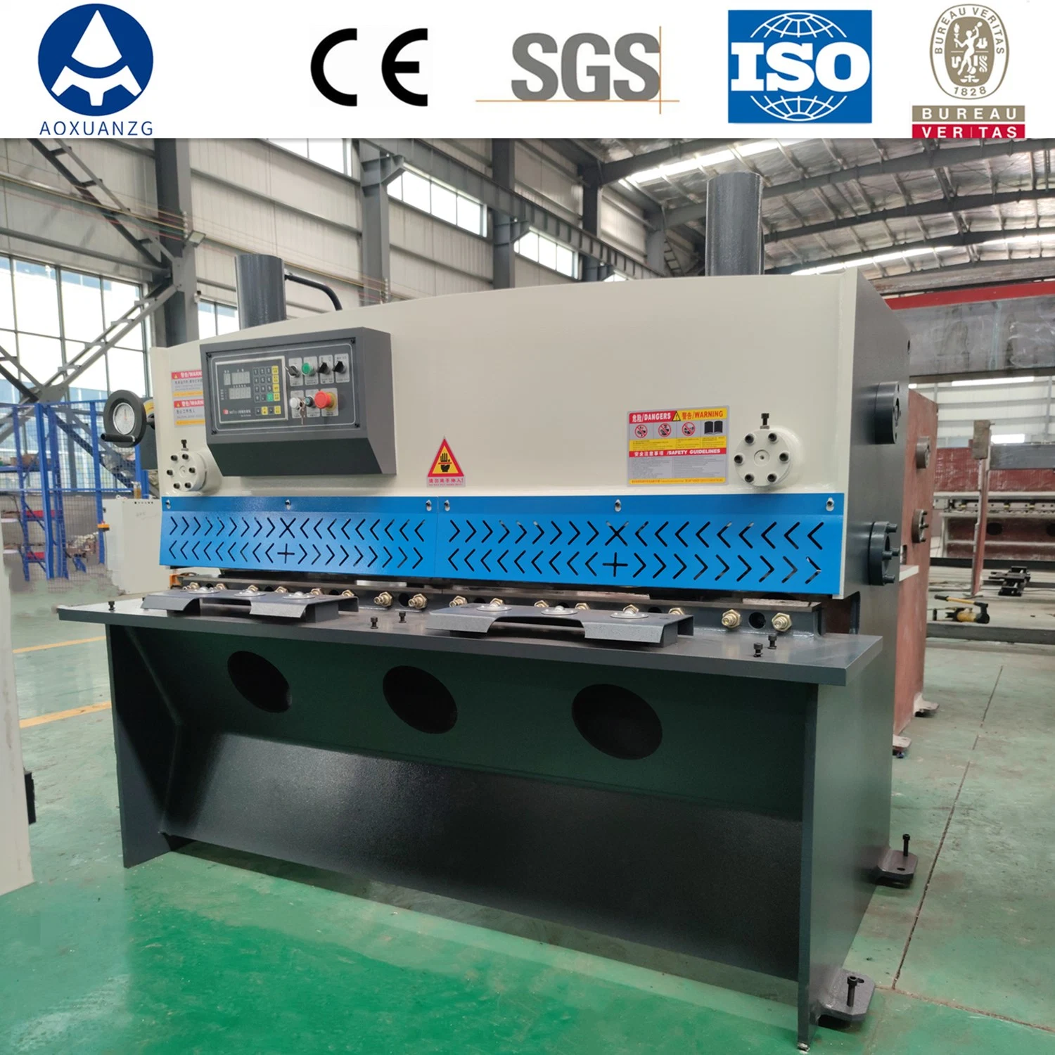 Hot Sale Hydraulic CNC Plate Shearing, Swing Beam Shearing Machine QC12y-4*2500