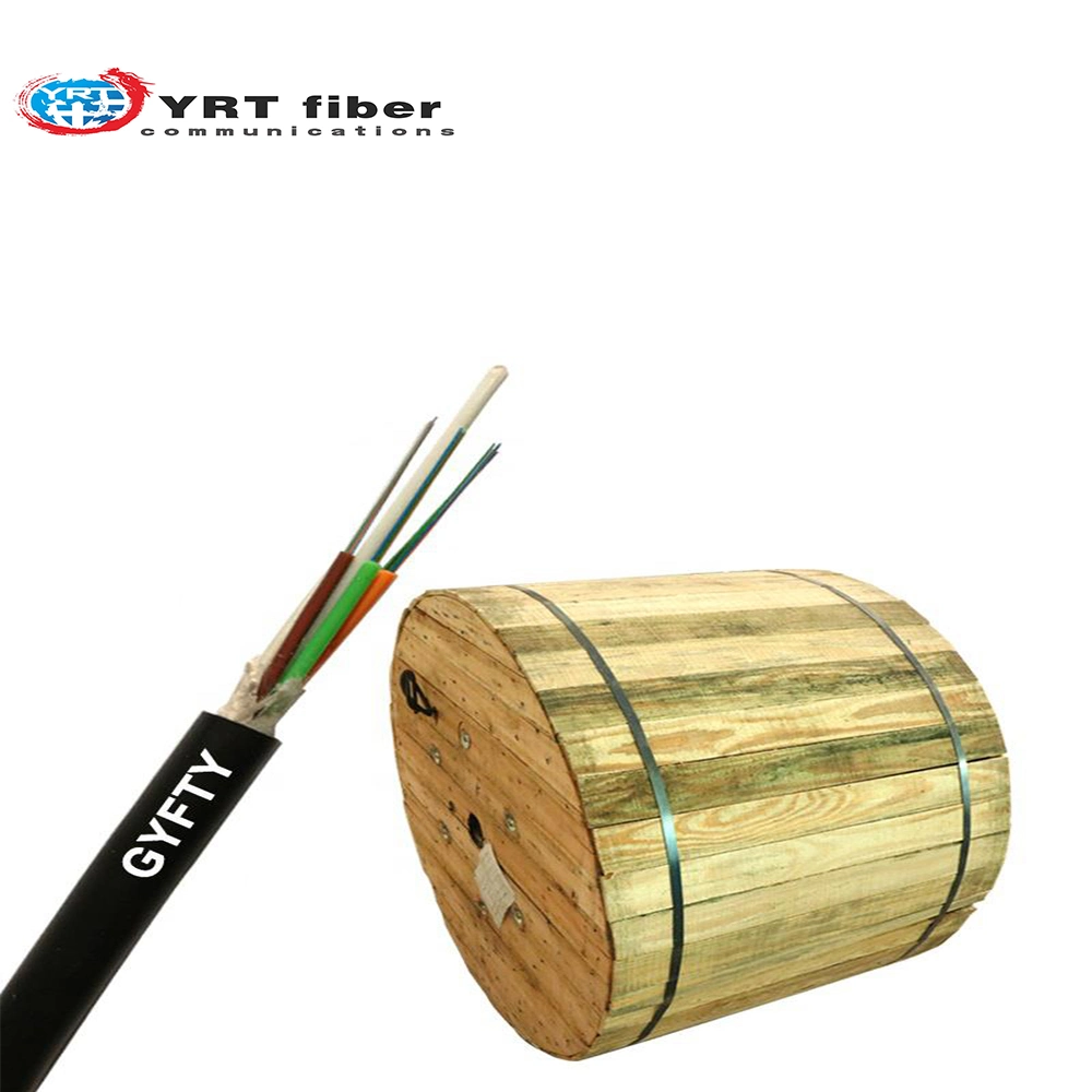 2-Core Outdoor Non-Metallic GYFTY Power Duct Non-Metallic Optical Fiber