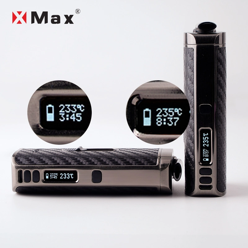 Conducción Vaporizadores de hierbas secas portátiles Xmax Ace Ceramic Cámara de calentamiento E Hechos de los cigarrillos