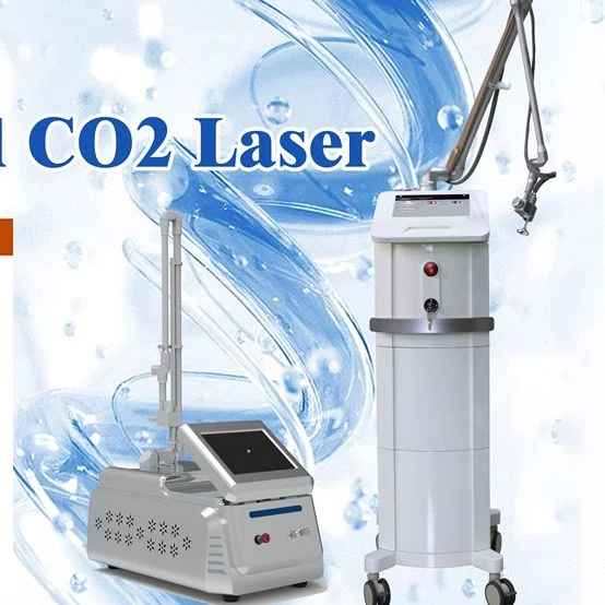 Remoção do ponto de pigment da cicatriz da máquina de laser de CO2 fracional Rejuvenescimento da pele Laser vaginal apertar Medical RF 10600 nm 40W Beleza Dispositivo de cabeleireiro