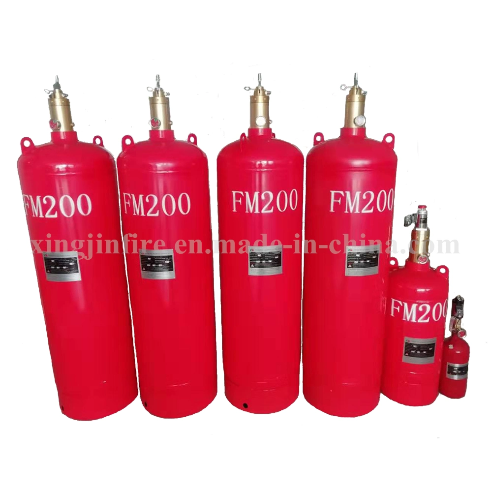 Enclosed Flooding FM200 Fire Suppression System Without Pollution for Telecommunication Room