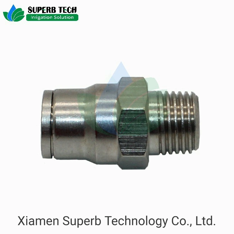 Agricultural Greenhouse Hot Sales Low Price China Factory Male Coupling, 1/4&prime; &prime; Male Fitting
