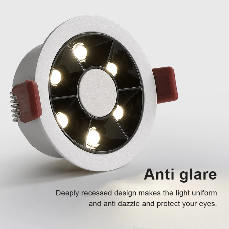 Energy Saving Down Light Anti Glare Spotlight Recessed LED Interior Lighting