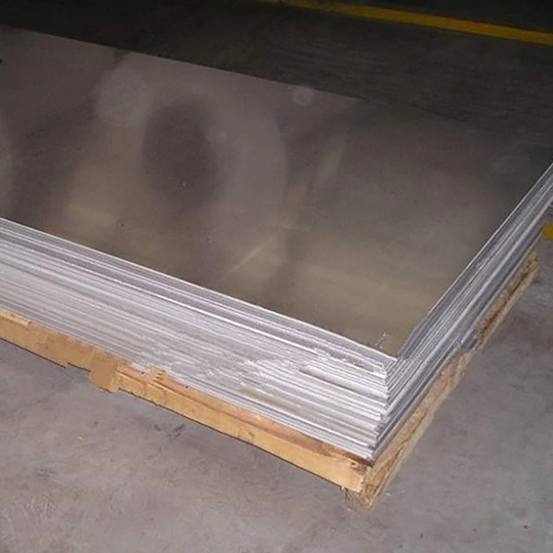 Matériau en métal léger ASTM B209-07 JIS A6061 H264 T4 feuille en aluminium de laminage à froid