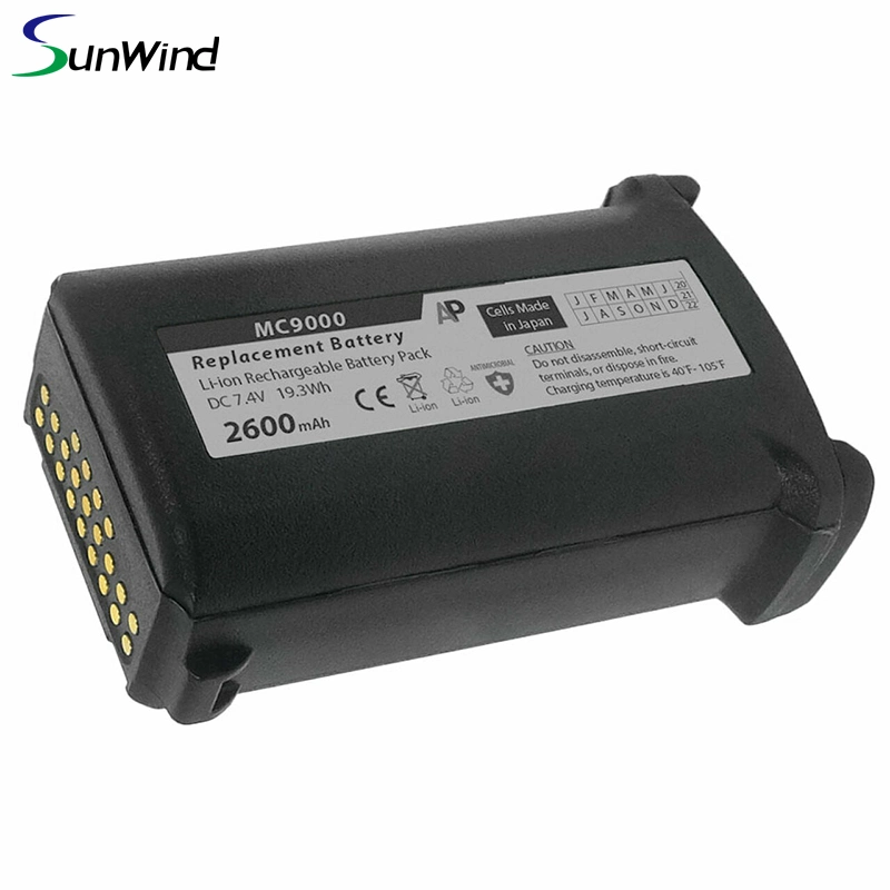 Bateria recarregável de iões de lítio para Symbol MC9090/MC9000/MC9060 7.4V 2400 mAh