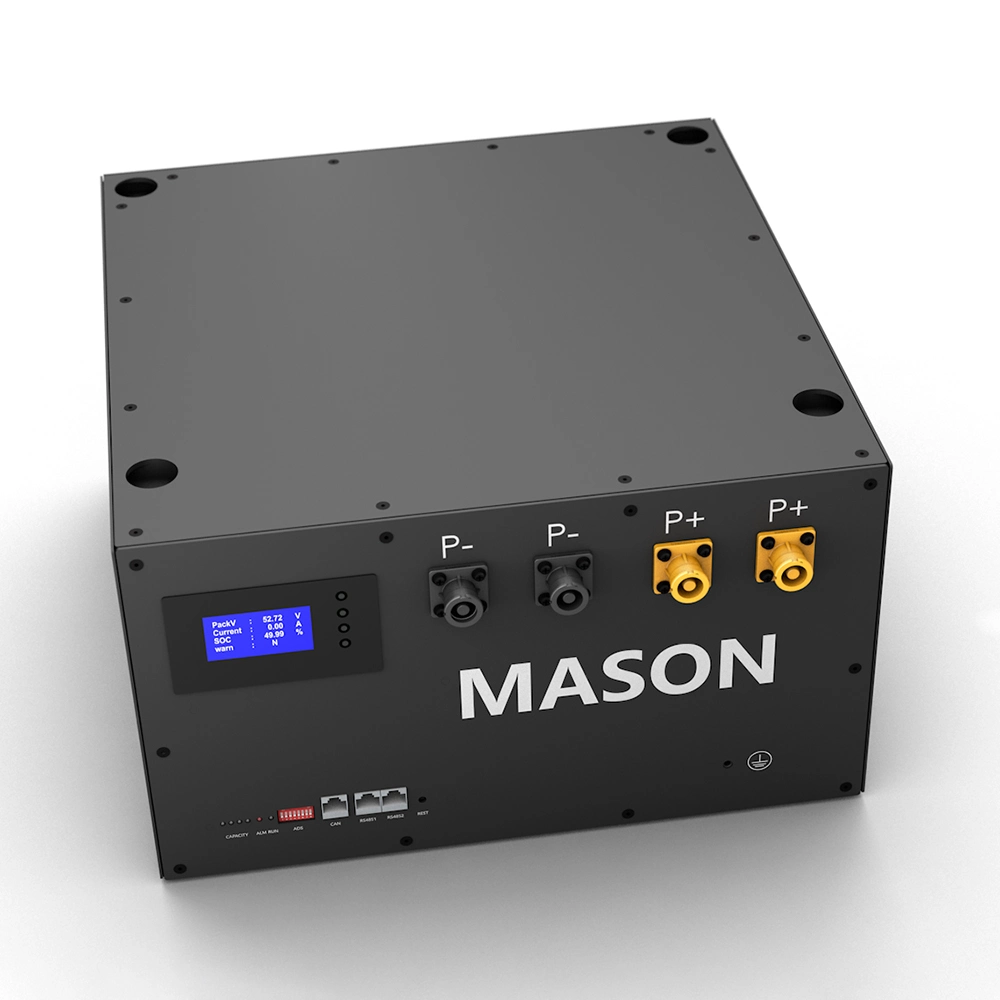 Los fabricantes Venta caliente Batería de Ión Litio Mason 24V 200Ah 6.72kwh Home Energy Storage LiFePO4 Kit de bricolaje