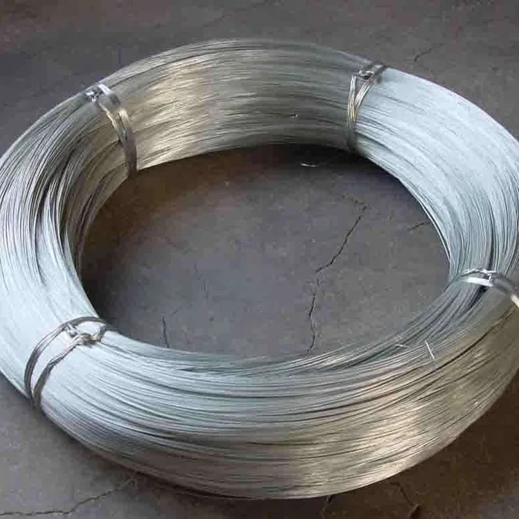 Factory Direct Sales0.40mm 0.50mm 0.60mm 0.90mm 2.50mm 3.15mm Galvanized Steel Wire for Nose Wire / ACSR/ Armouring Cable/Optical Fiber Cable