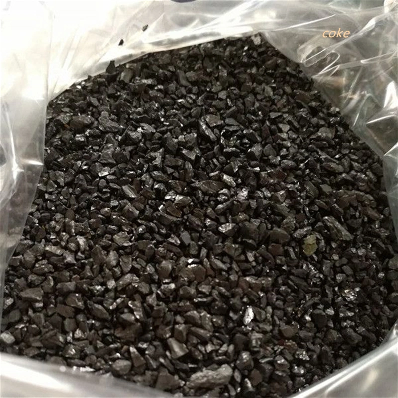 The Kernel Coke Made in China Has Small Particle Size and Low Ash Content of 5 mm-25 mm&10 mm-30 mm in Stock